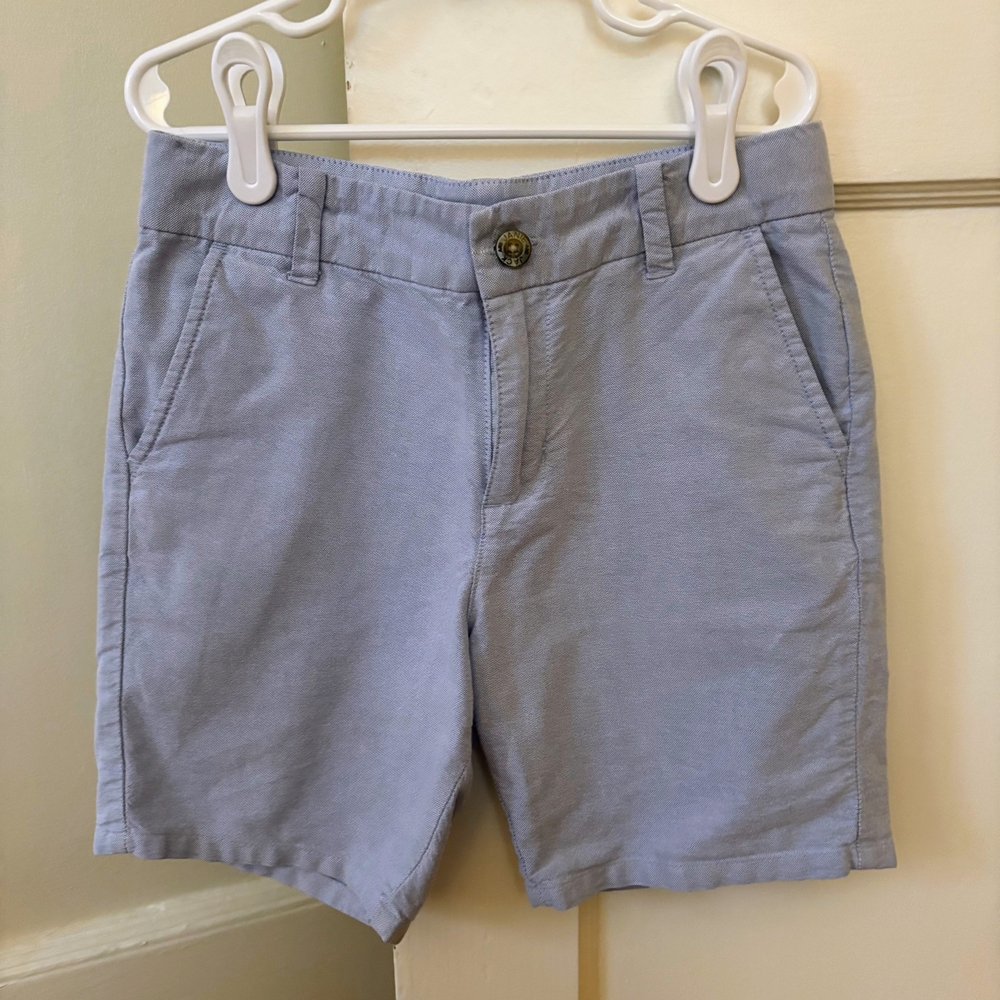 Light Blue Casual Shorts